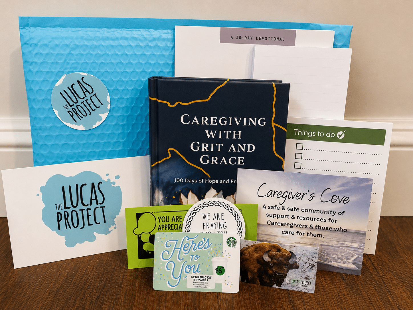 Sample Basic Care Package for The Lucas Project.